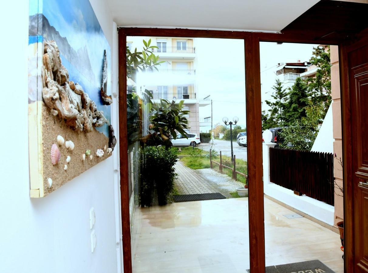 Studio On The Beach With Private Garden Agia Triada  Zewnętrze zdjęcie