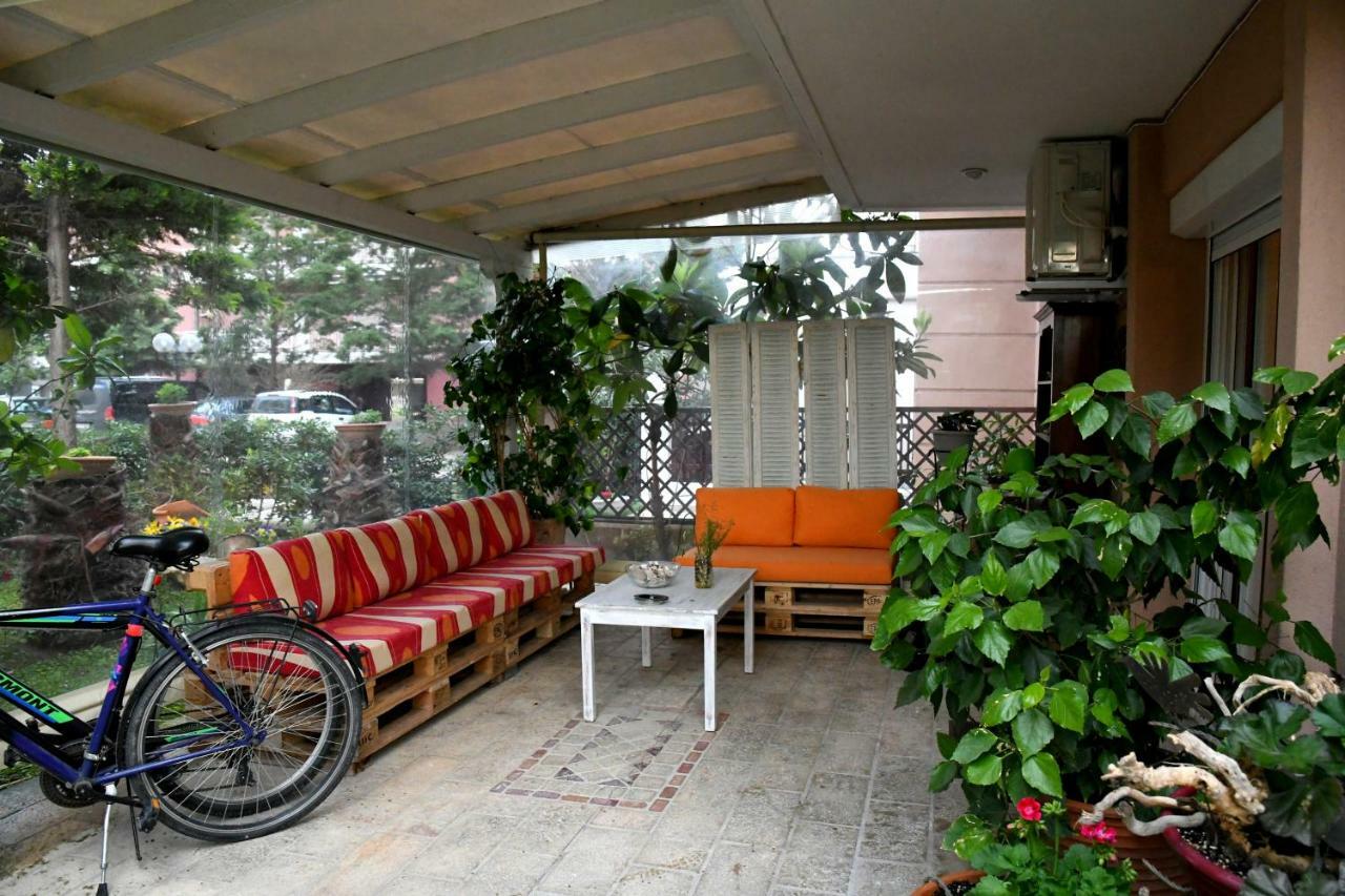 Studio On The Beach With Private Garden Agia Triada  Zewnętrze zdjęcie