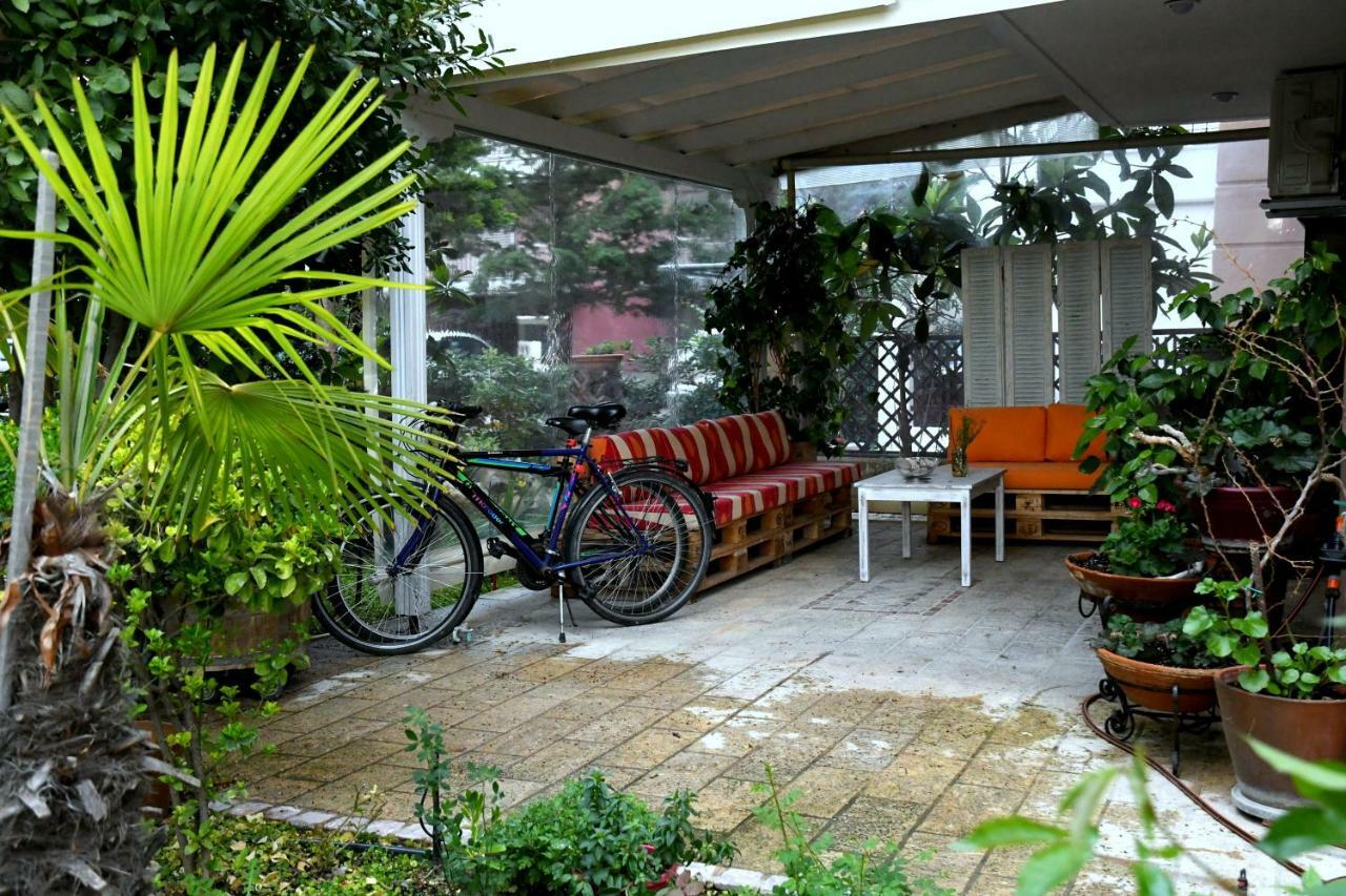 Studio On The Beach With Private Garden Agia Triada  Zewnętrze zdjęcie